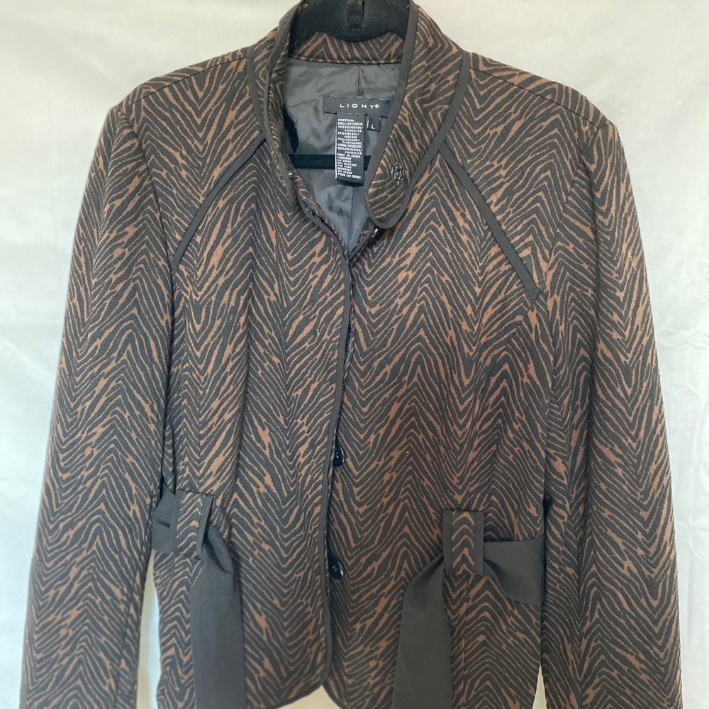 Soft & Lined Leopard Print Blazer